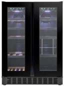 Отдельностоящий винный шкаф Temptech SOM2DХ60DRB