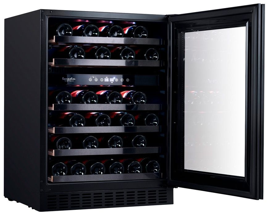 Отдельностоящий винный шкаф Temptech SOMX60DRB-24 фото#3