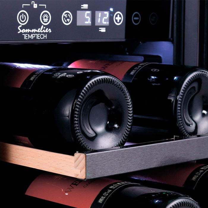Отдельностоящий винный шкаф Temptech SOMX30DRB-24 фото#4