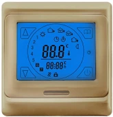 Терморегулятор для теплого пола Miro RTC 91.716 (золото)