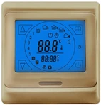 Терморегулятор для теплого пола Miro RTC 91.716 (золото)