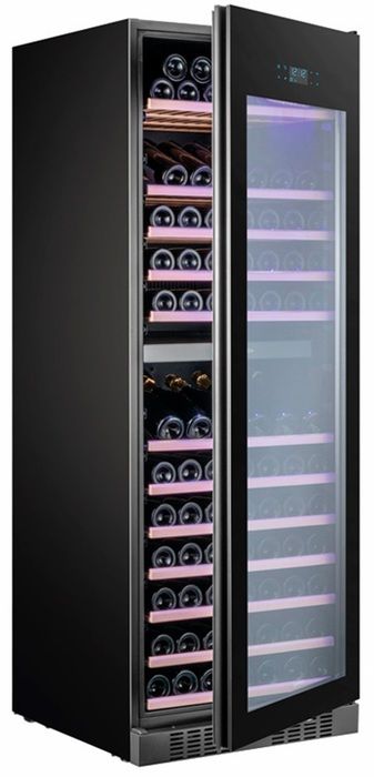 Отдельностоящий винный шкаф Temptech E1000DRB-24 фото#3