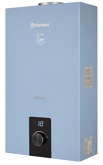 Газовый проточный водонагреватель Thermex T 20 D (Silver Grey) фото#2