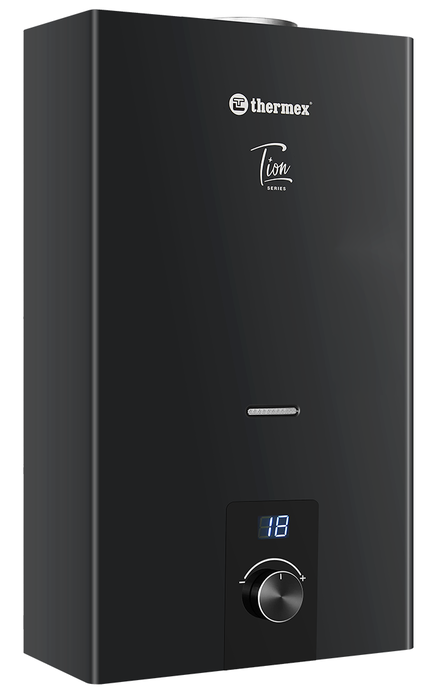 Газовый проточный водонагреватель Thermex T 20 D (Black) фото#3