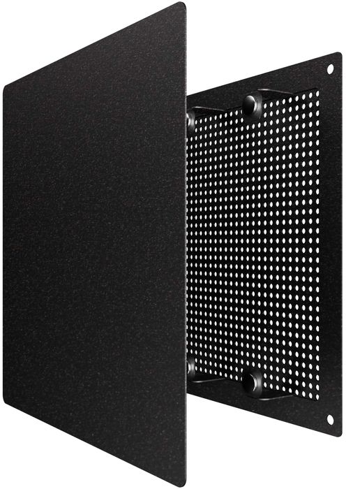 Металлическая решетка ERA RVM D160200х200 окраш.сталь Black фото#2