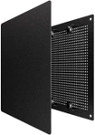 Металлическая решетка ERA RVM D160200х200 окраш.сталь Black фото#2