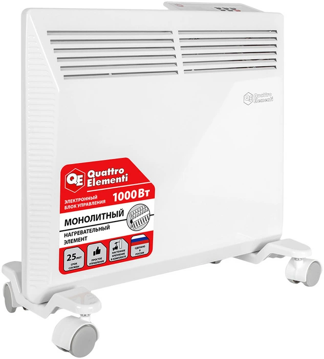 Конвектор электрический QUATTRO ELEMENTI QE-1000KME