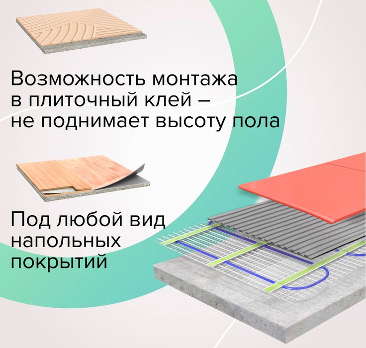 Нагревательный мат Caleo Comfomat 170-0,5-0,5 фото#5