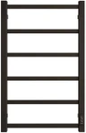 Электрический полотенцесушитель STOUT JAZZ quadro 80*50 Черный матовый