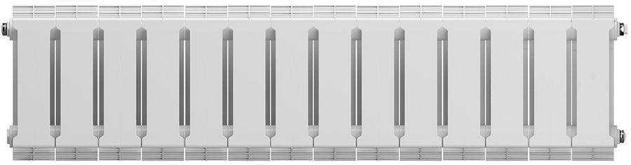 Биметаллический радиатор Royal Thermo PianoForte 200 /Bianco Traffico - 14 секц. фото#3