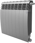 Биметаллический радиатор Royal Thermo BiLiner 500 Silver Satin VR80 - 8 секц.