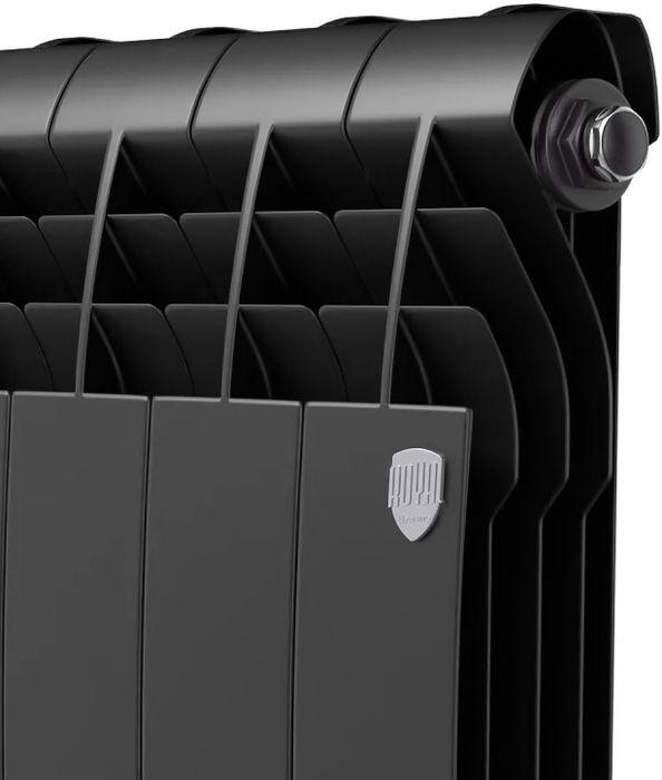 Биметаллический радиатор Royal Thermo BiLiner 350 Noir Sable VR80 - 12 секц. фото#5