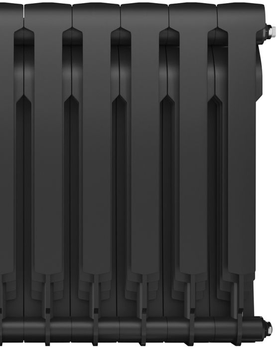 Биметаллический радиатор Royal Thermo BiLiner 500 Noir Sable VR80 - 6 секц. фото#2