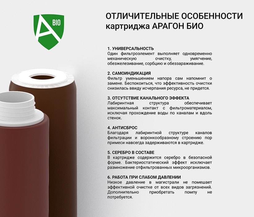 Фильтр под мойку Гейзер Смарт Био 511 без крана фото#16