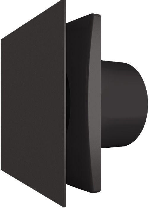 Вытяжка для ванной Zernberg Agat 125 V matte black фото#3
