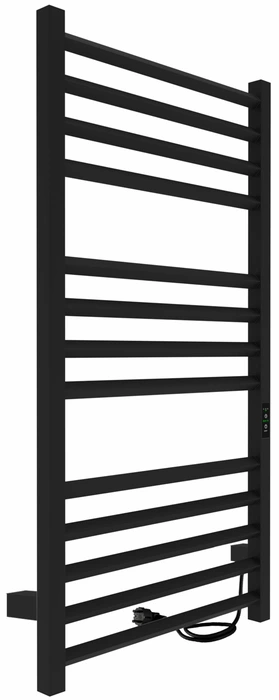 Электрический полотенцесушитель INDIGO Attic Romb (el) 100/50 Черный муар