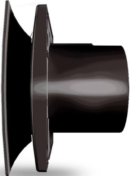 Вытяжка для ванной Zernberg Ametist 125 gloss black фото#3