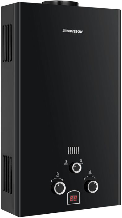 Газовый проточный водонагреватель Edisson E 20 D (Black) фото#3