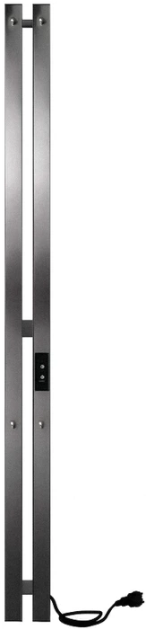 Электрический полотенцесушитель INDIGO Style PRO (el) 120/10 Gun Metal