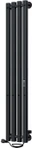Электрический полотенцесушитель INDIGO Style 4 PRO (el) 120/18 Черный муар