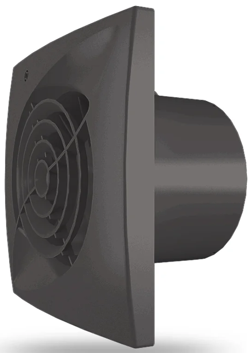 Вытяжка для ванной Zernberg Opal 125 matte black фото#2