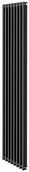 Радиатор отопления Royal Thermo Insignia C2180 - 08 секц. RAL9005m, боковое 1/2