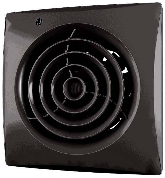 Вытяжка для ванной Zernberg Izumrud 125 gloss black
