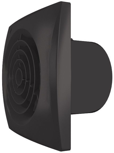 Вытяжка для ванной Zernberg Izumrud 125 matte black фото#2