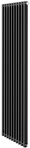 Стальной трубчатый радиатор 2-колончатый Royal Thermo Insignia VC2180 - 10 секц. RAL9005m, нижнее 1/2