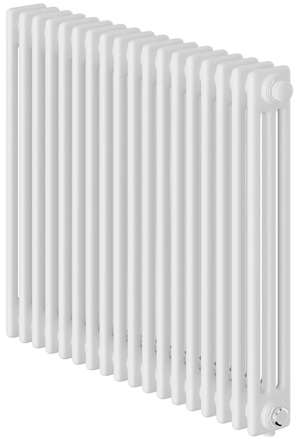 Стальной трубчатый радиатор 3-колончатый Royal Thermo Insignia VC3050 - 18 секц. RAL9016, нижнее 1/2