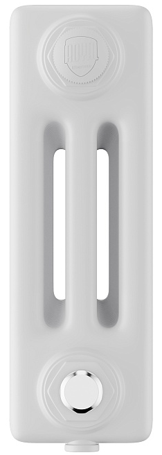 Радиатор отопления Royal Thermo Insignia VC3030 - 14 секц. RAL9016, нижнее 1/2 фото#2