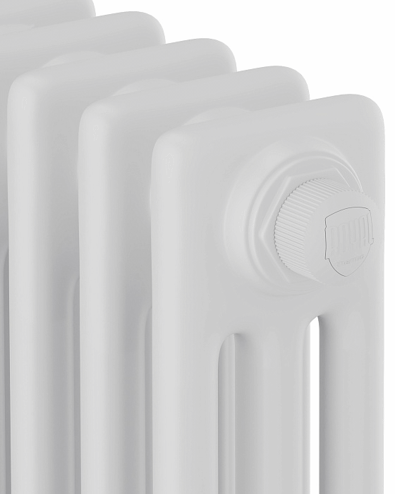 Радиатор отопления Royal Thermo Insignia VC3050 - 18 секц. RAL9016, нижнее 1/2 фото#3