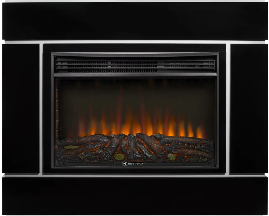 Электрокамин Electrolux EFP/P-3020LS N с порталом Firelight Lacado 30 черный