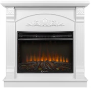 Электрокамин Electrolux EFP/P-3020LS N с порталом Firelight Barocco 30 белый