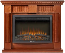 Электрокамин Electrolux EFP/P-2520LS N с порталом Firelight Colonna 25 шпон дуб