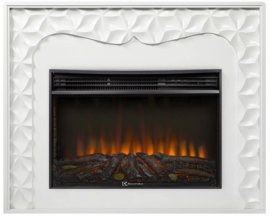 Электрокамин Electrolux EFP/P-3020LS N с порталом Firelight Vivo 30 белый
