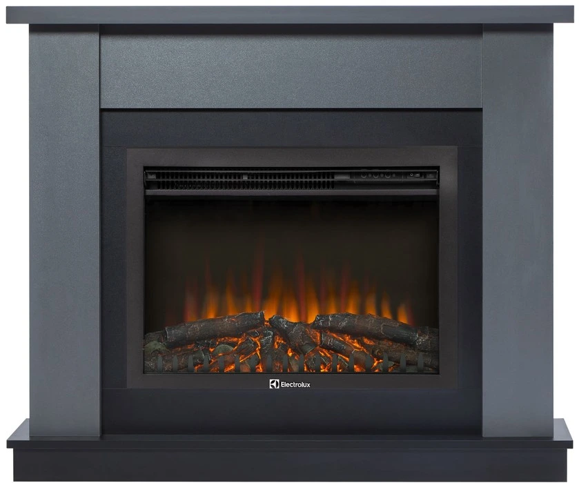 Электрокамин Electrolux EFP/P-2520LS N с порталом Firelight Canto 25 графит