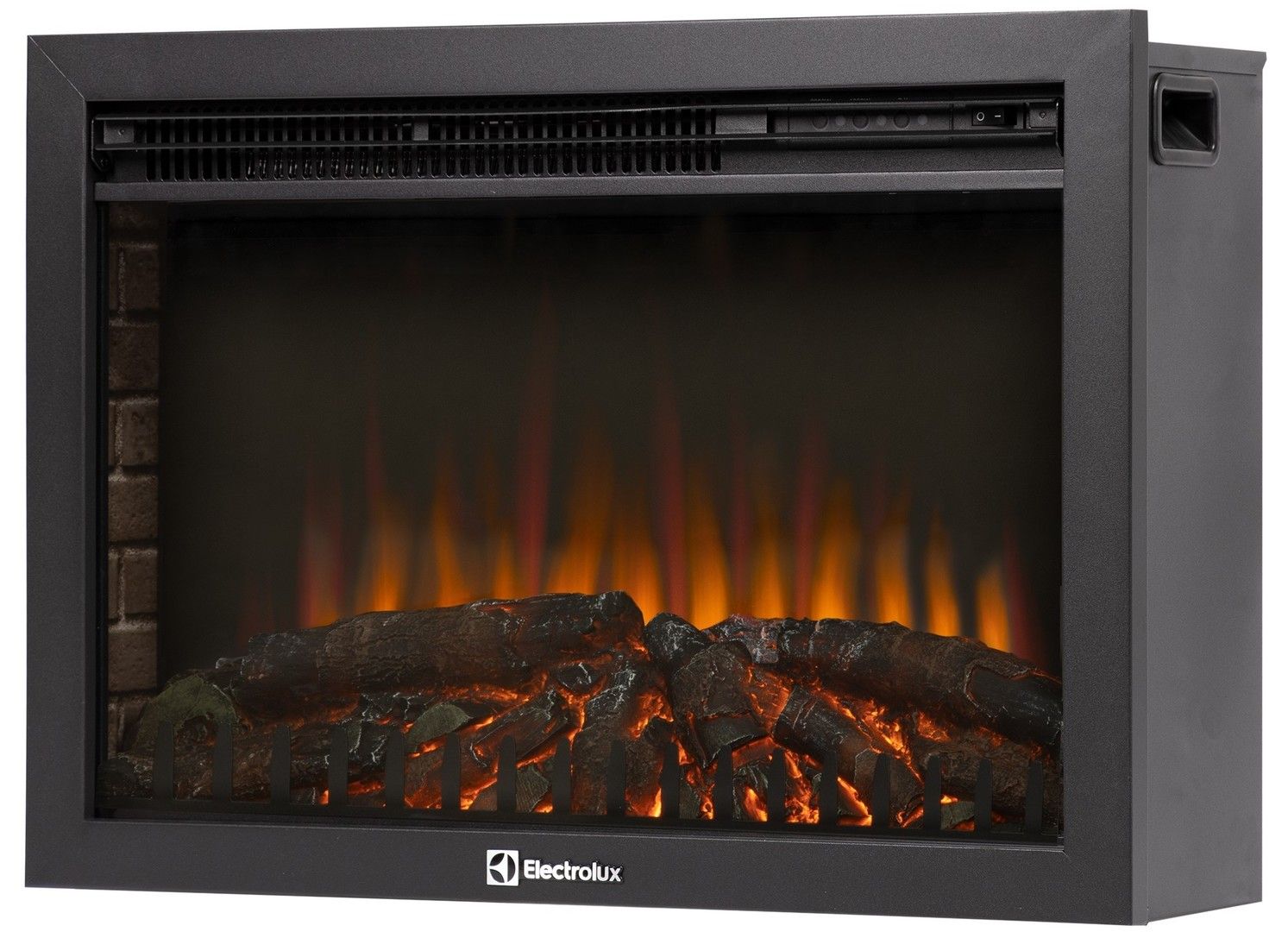 Электрокамин Electrolux EFP/P-2520LS N с порталом Firelight Canto 25 графит фото#3