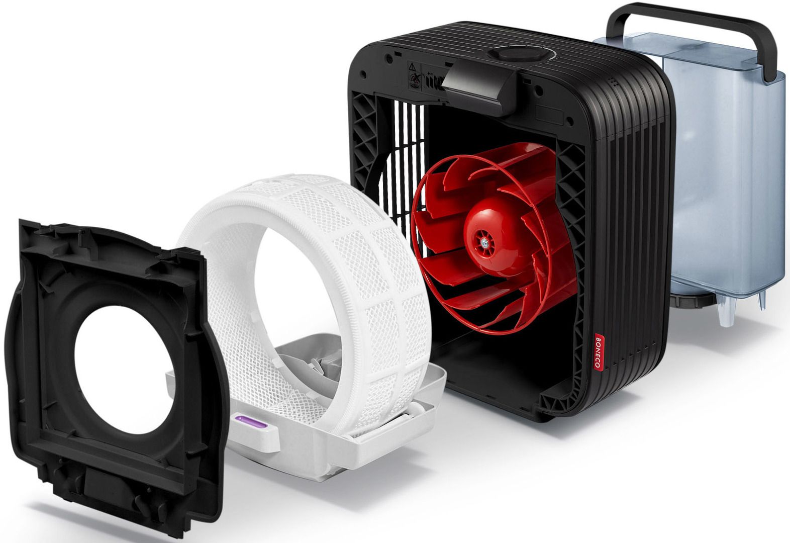 Традиционный увлажнитель воздуха Boneco H700 чёрный фото#6