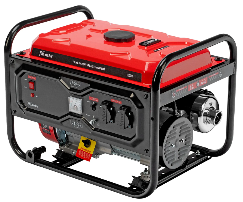 Бензиновый генератор MTX RS-4000 фото#2