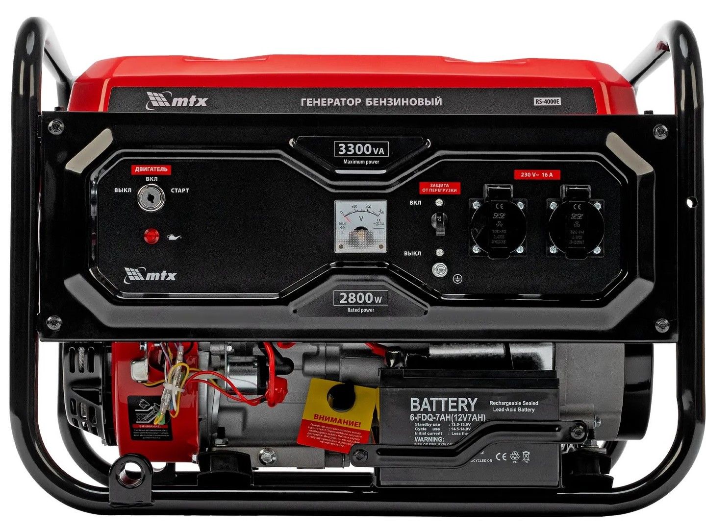 Бензиновый генератор MTX RS-4000E фото#8