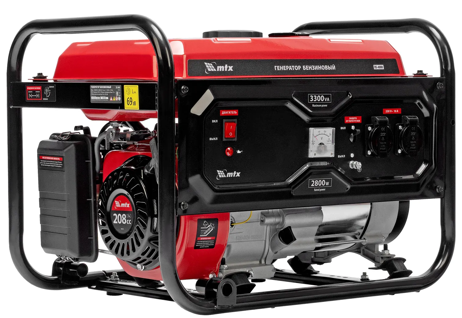 Бензиновый генератор MTX RS-4000 фото#9
