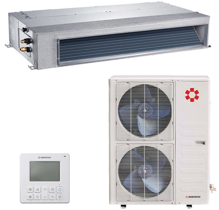 Канальный кондиционер Kentatsu KSKR140HFAN3R/KSUT140HFAN3L/-40 фото#4