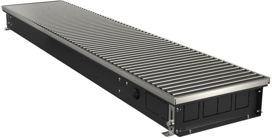 Внутрипольный конвектор длиной 1,1 м - 1,5 м Royal Thermo ATRIUM TURBO-90/250/1100