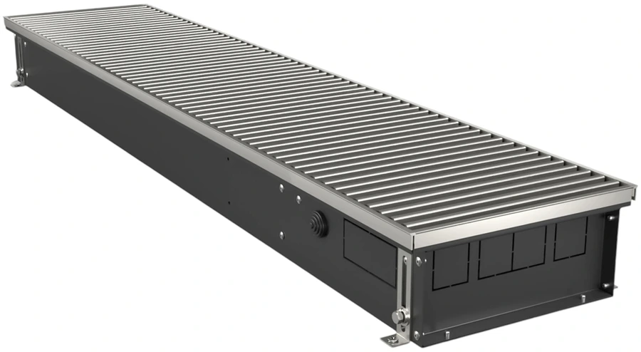 Внутрипольный конвектор длиной 1,1 м - 1,5 м Royal Thermo ATRIUM TURBO-110/250/1200