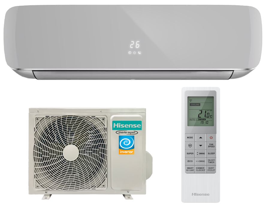 Кондиционер Hisense Silver Crystal Super AS-13UW4RVETG00(R) SILVER фото#4