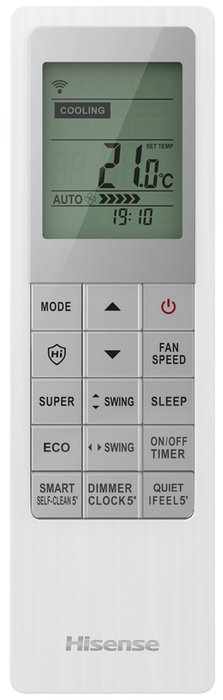 Настенный кондиционер Hisense Silver Crystal Super AS-10UW4RVETG00(R) SILVER фото#3