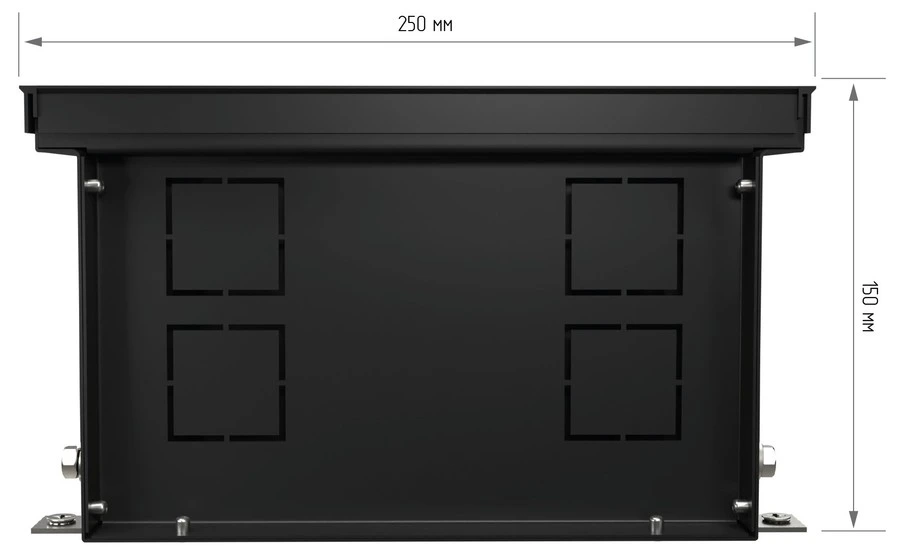 Внутрипольный конвектор длиной 1,1 м - 1,5 м Royal Thermo ATRIUM TURBO-150/250/1300 фото#2