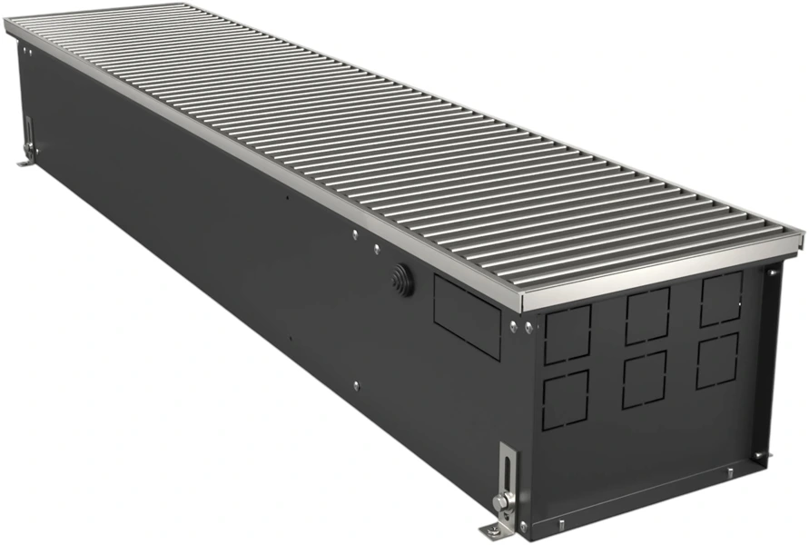 Внутрипольный конвектор длиной 30 см - 1 м Royal Thermo ATRIUM TURBO-190/250/1000