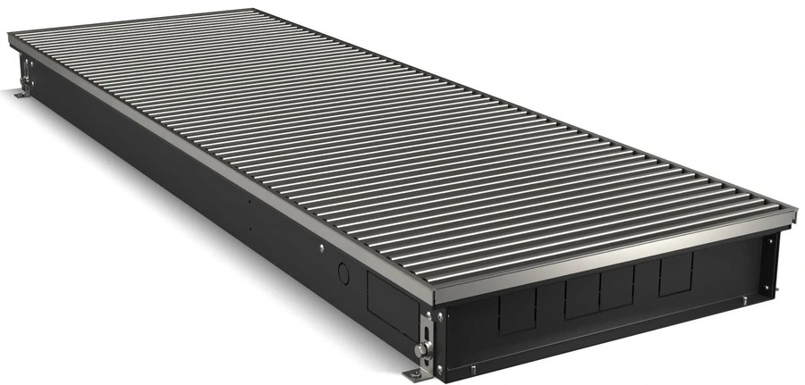 Внутрипольный конвектор длиной 2,1 м - 3 м Royal Thermo ATRIUM TURBO-90/400/3000